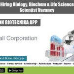 Pall Corporation Hiring Biology, Biochem & Life Sciences For Application Scientist Vacancy Pall Corporation Hiring