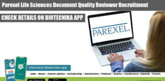 Parexel Life Sciences Document