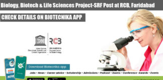 Project-SRF Vacancy RCB