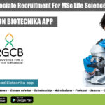 RGCB Project Associate Recruitment