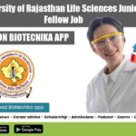 Rajasthan University JRF Post