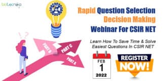 CSIR-NET Exam Question Selection Decision Making Webinar - Question Selection Training 