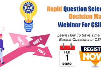 CSIR-NET Exam Question Selection Decision Making Webinar - Question Selection Training 