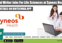 Medical Writer Jobs For Life Sciences at Syneos Health Medical Writer Jobs