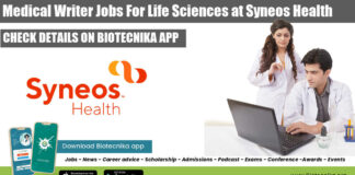 Medical Writer Jobs