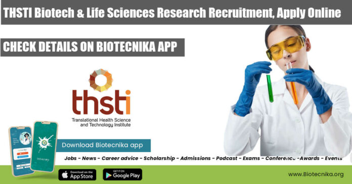 THSTI Biotech & Life