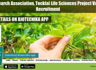 Tea Research Association Jobs