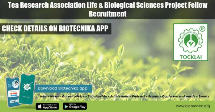 Tea Research Association Life
