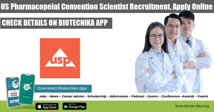 US Pharmacopeial Convention Scientist