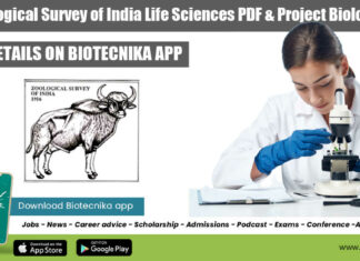ZSI Zoology Jobs