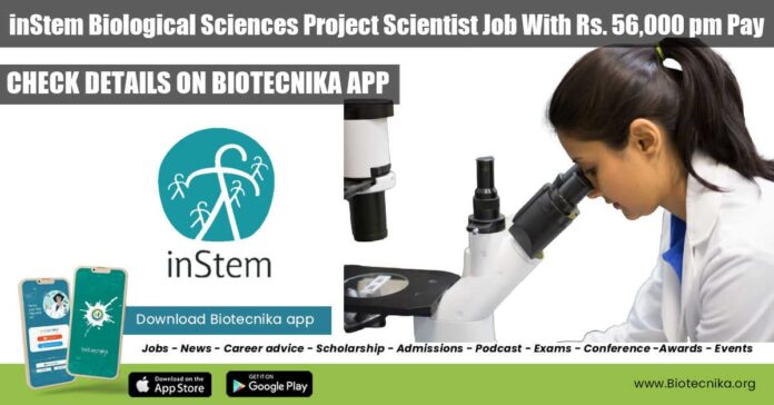 inStem Biological Sciences Project