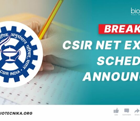 Breaking News: CSIR NET Exam Schedule announced – Which Date is Which Subject? Check Now