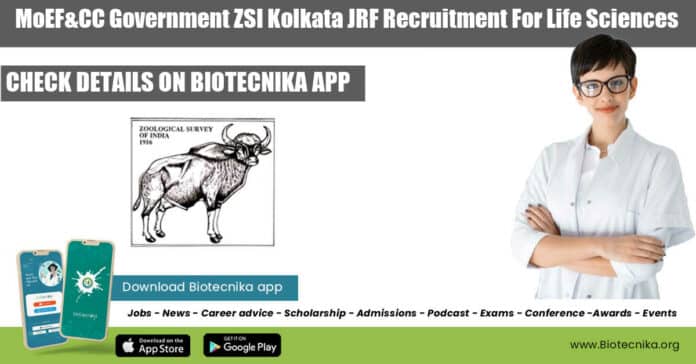 MoEF&CC Govt ZSI Jobs