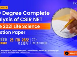CSIR Question Paper 2021 Analysis - Webinar + Download PDF