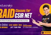 RAID Concept Classes at Biotecnika - Unique Study Methodology for CSIR NET Life Sciences