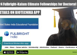 2023-2024 Fulbright-Kalam Climate Fellowships