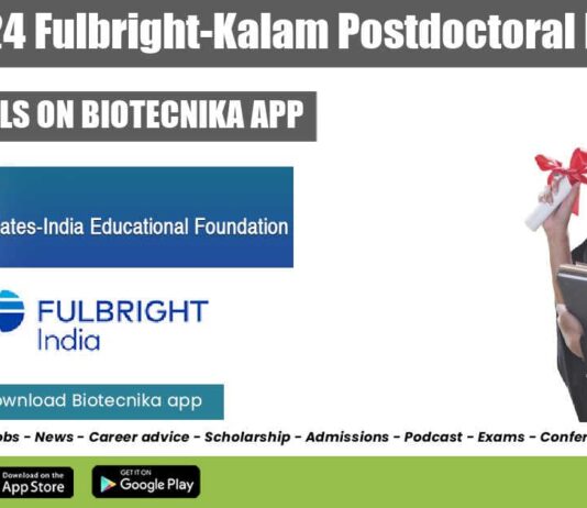 2023-2024 Fulbright-Kalam Postdoctoral Research