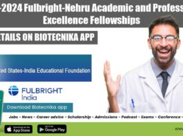 2023 Fulbright-Nehru Academic
