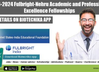 2023 Fulbright-Nehru Academic