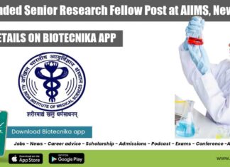 AIIMS Delhi Bioinformatics SRF