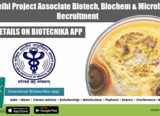 AIIMS Delhi Project Associate