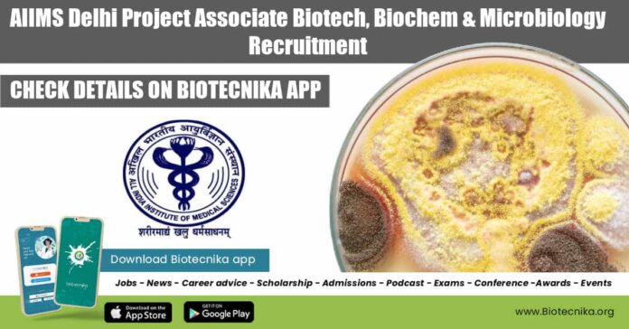 AIIMS Delhi Project Associate