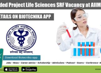 AIIMS Delhi SRF Post