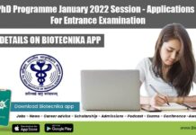 AIIMS PhD Programme 2022 January Session