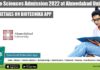 PhD Life Sciences Admission 2022 at Ahmedabad University Ahmedabad University PhD Admissions 2022