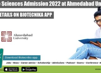 Ahmedabad University PhD Admissions 2022