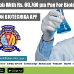 BITS Pilani RA Job With Rs. 60,760 pm Pay For Biological Sciences BITS Pilani RA Job