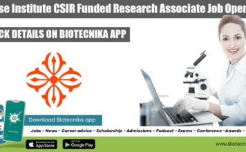 Bose Institute PhD Job