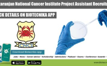 CNCI Project Assistant Job