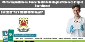 CNCI Project Associate Job