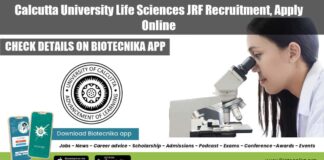 Calcutta University Life Sciences