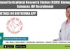 Regional Sericultural Research Station (RSRS) Biological Sciences JRF Recruitment Central Silk Board RSRS
