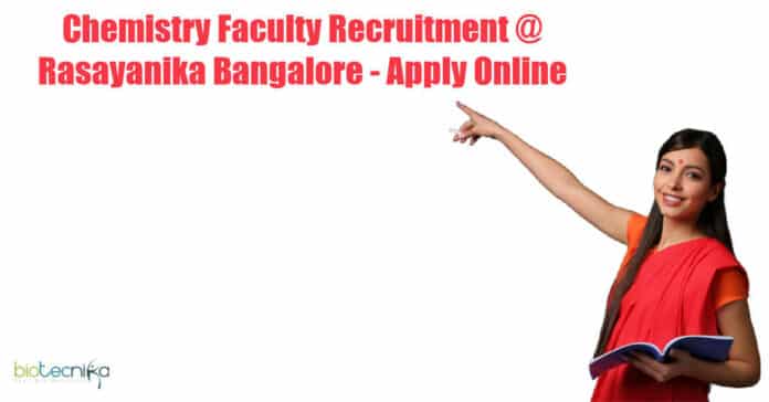 Chemistry Teaching Job