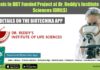 JRF Posts In DBT Funded Project at Dr. Reddy’s Institute of Life Sciences (DRILS) DRILS JRF Positions Available