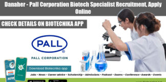 Danaher - Pall Corporation Biotech