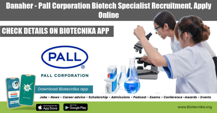 Danaher - Pall Corporation Biotech