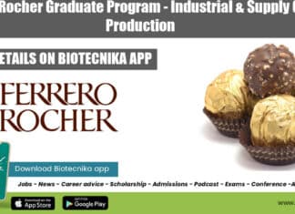 Ferrero Rocher Graduate Program