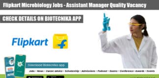 Flipkart Microbiology Jobs