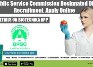 Goa PSC Designated Officer Recruitment