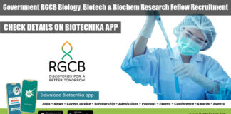 Government RGCB Biology