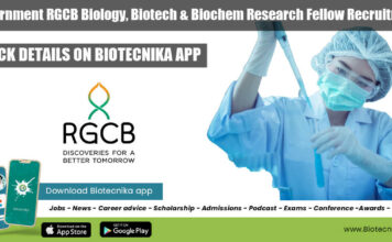 Government RGCB Biology