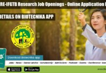 Govt ICFRE-IFGTB Research Job Openings – Online Application Process Govt ICFRE-IFGTB Research Job Openings