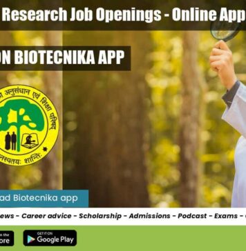 Govt ICFRE-IFGTB Research Job Openings
