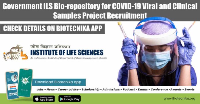 Govt ILS PhD Research Associate