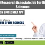 Govt ILS PhD Research Associate Job