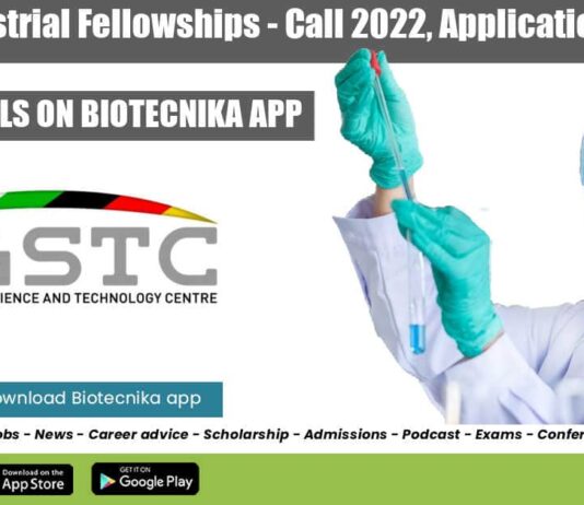 IGSTC Industrial Fellowships 2022